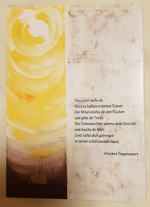 Trauerkarte